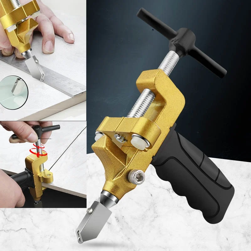 CORTADOR MANUAL DE BALDOSA Y VIDRIOS CON QUEBRADOR